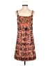 Unbranded Aztec Or Tribal Print Orange Casual Dress Size XS (estimated) - photo 1