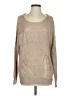 Fifty Street Metallic Tan Pullover Sweater Size S - photo 1