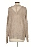Fifty Street Metallic Tan Pullover Sweater Size S - photo 2
