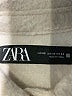 Zara 100% Polyester Ivory Coat Size XS - photo 6