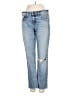 Rag & Bone/JEAN Solid Blue Jeans Size 26 waist - photo 1