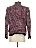 Dana Buchman Tweed Burgundy Wool Blazer Size P (estimated, petite) - photo 2