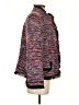 Dana Buchman Tweed Burgundy Wool Blazer Size P (estimated, petite) - photo 4
