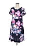 Joules Print Black Casual Dress Size 6 - photo 1