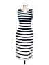 RD Style Stripes White Casual Dress Size M - photo 1