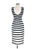 RD Style Stripes White Casual Dress Size M - photo 2