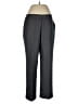 Alfred Dunner Chevron-herringbone Gray Dress Pants Size 12 - photo 1