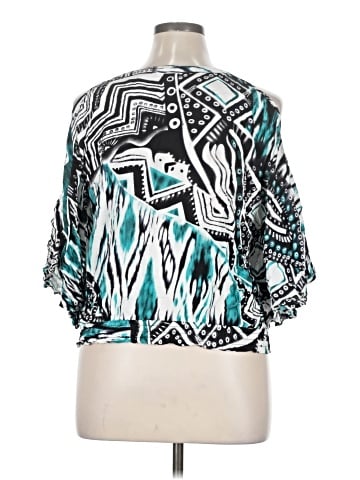 Unique Spectrum 3/4 Sleeve Blouse (view 1)