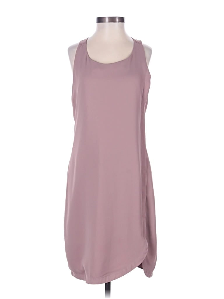 Pre-owned Naked Zebra Casual Dress In Gray