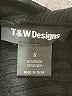 T&W Designs Black Cardigan Size S - photo 7