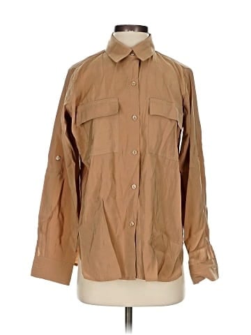 Max Studio Long Sleeve Button-Down Shirt (view 1)