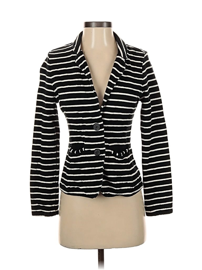 Pre-owned Merona Blazer Jacket In Black