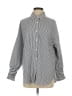 Unbranded Houndstooth Gray Long Sleeve Blouse Size S - photo 1