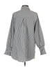 Unbranded Houndstooth Gray Long Sleeve Blouse Size S - photo 2