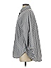 Unbranded Houndstooth Gray Long Sleeve Blouse Size S - photo 5