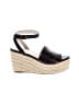 RAYE Black Brown Wedges Size 7 1/2 - photo 1