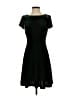 Chaps Solid Black Cocktail Dress Size S - photo 1