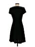 Chaps Solid Black Cocktail Dress Size S - photo 2
