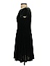 Chaps Solid Black Cocktail Dress Size S - photo 5