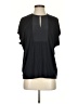 Trenery Black Short Sleeve Blouse Size XS - photo 1