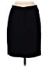 Michele 100% Polyester Solid Black Formal Skirt Size 12 - photo 2