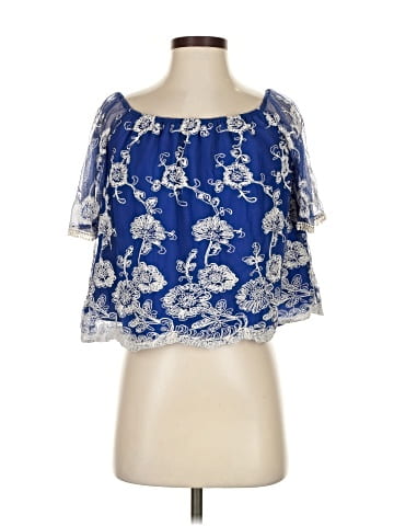 Lovers + Friends Short Sleeve Blouse (view 1)