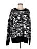 Lovestitch Animal Print Black Pullover Sweater Size M - photo 1