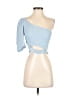 Zara Blue 3/4 Sleeve Top Size XS - photo 1