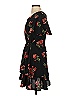 Randi May Collection 100% Polyester Floral Black Casual Dress Size 4 - photo 5