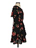 Randi May Collection 100% Polyester Floral Black Casual Dress Size 4 - photo 4