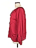 Chigant Red 3/4 Sleeve Blouse Size L - photo 5