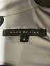 David Meister 100% Polyester Metallic Silver Cocktail Dress Size 4 - photo 7