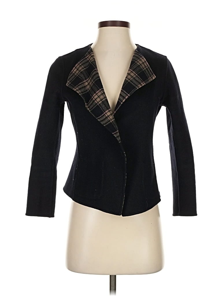 Pre-owned Weekend Max Mara Wool Blazer Jacket In Black