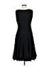 Calvin Klein Solid Black Cocktail Dress Size 6 - photo 2