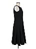 Calvin Klein Solid Black Cocktail Dress Size 6 - photo 4