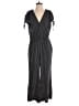 Max Studio Stripes Gray Jumpsuit Size M - photo 1