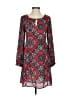 Paper Crown 100% Polyester Paisley Red Casual Dress Size S - photo 1