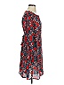 Paper Crown 100% Polyester Paisley Red Casual Dress Size S - photo 4