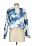 Aqua 100% Cotton Tie-dye Blue Sweatshirt Size L - photo 1