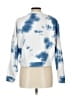 Aqua 100% Cotton Tie-dye Blue Sweatshirt Size L - photo 2