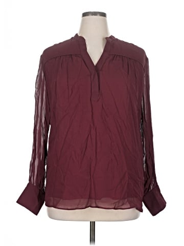 Iris & Ink Long Sleeve Blouse (view 1)