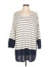 Nic + Zoe Stripes Ivory Pullover Sweater Size L (estimated) - photo 1