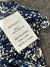 En Creme 100% Rayon Floral Blue Shorts Size S - photo 4
