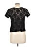 Unbranded 100% Nylon Black Short Sleeve Top Size L - photo 2
