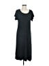 Athleta Solid Black Casual Dress Size M - photo 1