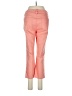Relativity Color Block Orange Pink Jeans Size 8 - photo 2