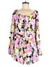 Leyden 100% Polyester Floral Pink Romper Size M - photo 1