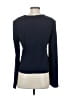 Intermix Solid Blue Long Sleeve Blouse Size S - photo 2