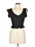 Sincerely Jules Black Sleeveless T-Shirt Size L - photo 1