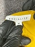 Socialite 100% Polyester Yellow Sleeveless Blouse Size M - photo 7